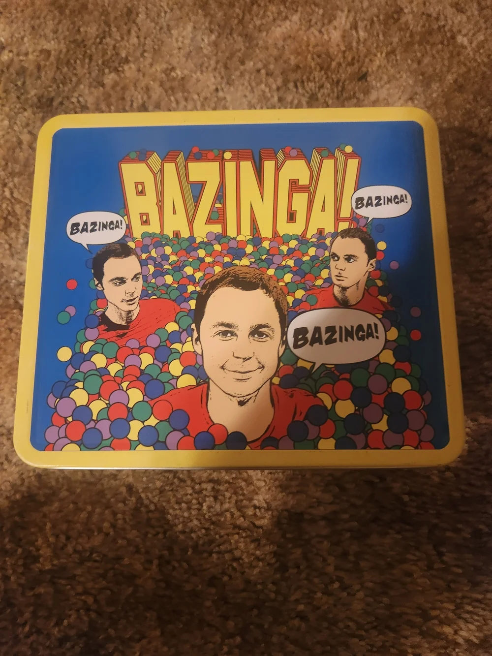 Bazinga! Big Bang Theory Comic-Style Lunch Tote
